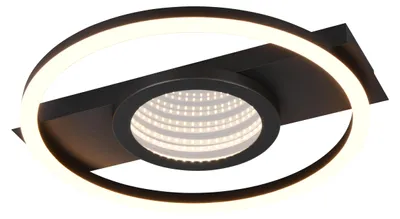 Obrázek produktu pro Stropní svítidlo REALITY LED WHEELER, R64801132, 16W, 2000lm, 3000K, černé