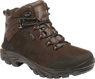 Obrázek produktu pro Pánské kožené turistické boty Regatta Great Outdoors Burrell RG3935 (47 EU) (Brown)