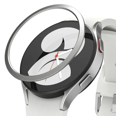 Zdjęcie produktu dla Osłona ramki Ringke Bezel Styling GW4-44-04, do Apple Watch 6, 5, 4, 44 mm, srebrna, stal