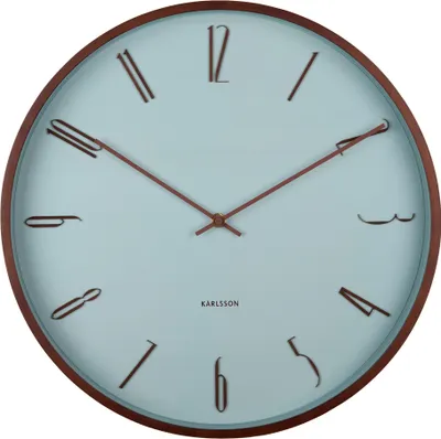 Produktbild von Karlsson - Wanduhr Scandia - Nebelblau - Ø40cm