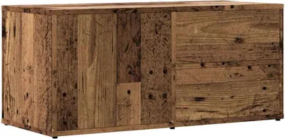 Produktbild von TV-Schrank Altholz-Optik 80x34x35,5 cm Holzwerkstoff