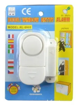 Immagine prodotto di Allarme per porte e finestre compatto e facile da montare / 90 dB