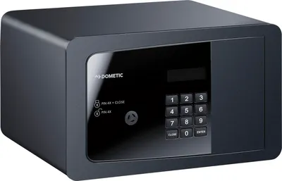 Image de Dometic Hotel Tresor ProSafe MD283 - Coffre-fort pour hôtel, coffre-fort pour meubles avec serrure à combinaison, anthracite