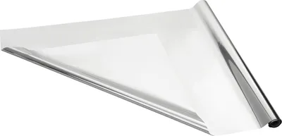 Immagine prodotto di Pellicola decorativa metallica, argento, 0,8x25m
