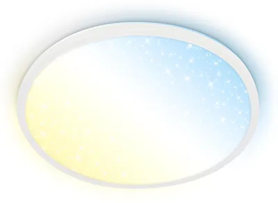 Productafbeelding van LED plafondlamp, plafondverlichting, woonkamer, dimbaar, met afstandsbediening, CCT (kleurtemperatuur instelbaar)