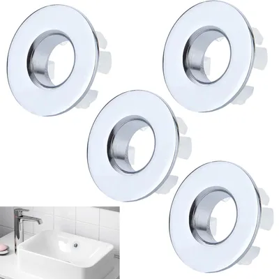 Produktbild von Set mit 4 Überlaufringen für Waschbecken