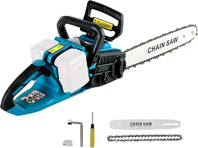Akku-Kettensäge 41 cm, bürstenloser Motor, automatische Schmierung