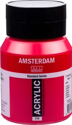 Zdjęcie produktu dla Amsterdam Standard, 500 ml, Czerwony, Butelka, Wodoodporny