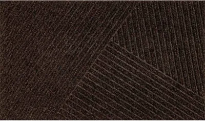 Produktbild von wash+dry Schmutzfangmatte Dune Stripes Dark Brown - 45 x 75 cm