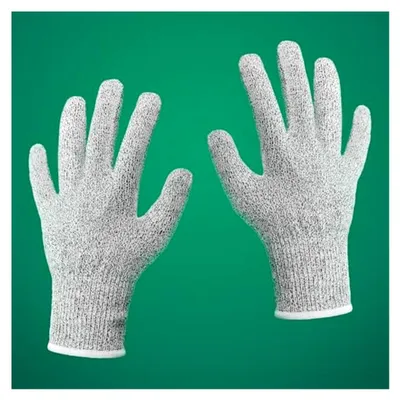 Produktbild von Schnittschutzhandschuhe für Küche, Garten und Arbeit – und rutschfest – 1 Paar in grau