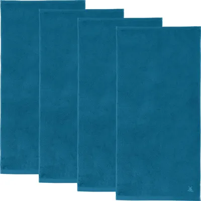 Produktbild von Erwin Müller Duschtuch Heidenheim" 4er-Pack ozeanblau 80x160 cm"