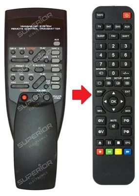 Produktbild von Ersatz Fernbedienung Yamaha RAX5 - VY75570