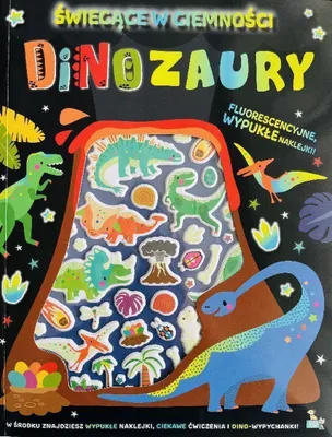 Immagine prodotto di Dinozaury wypukłe naklejki świecące w ciemności
