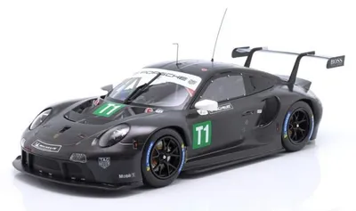 Produktbild von IXO 1:18 Porsche 911 RSR #T1 - Testcar black