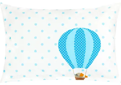 Immagine prodotto di Federa in cotone - 40x60 cm - Blu