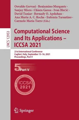 Obrázek produktu pro Výpočetní věda a její aplikace - ICCSA 2021