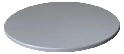 Productafbeelding van Ronde tafelkleed, waterdicht, 60 cm diameter, grijs, polyester