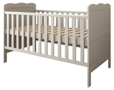Produktbild von ISABEL Babybett 2in1 Kaschmir 140x70 cm zum Juniorbett Umbaubar, 3-fach verstellbar