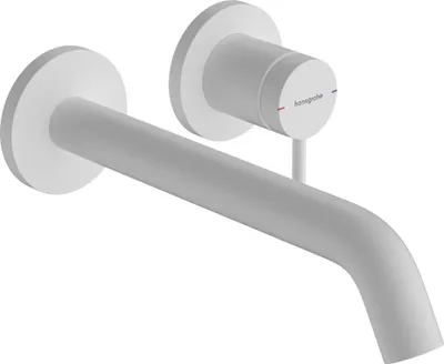 Zdjęcie produktu dla Jednouchwytowa bateria umywalkowa Tecturis S UP f Wd-mon Wysokość 225 mm, matowa biel