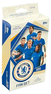 Produktbild von Topps FC Chelsea London Fan Set 2023/24 - 1 Box