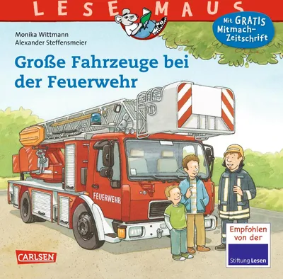 Produktbild von Große Fahrzeuge bei der Feuerwehr