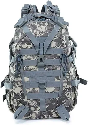 Imagen del producto de Mochila impermeable de 25 litros, con gran capacidad. Ideal para hombres y mujeres, actividades al aire libre, senderismo, trekking, viajes y camping.