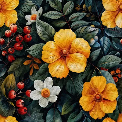 Obrázok produktu pre OUTDOOR DEKOSTOFFE OXFORD - Motiv Blumen I DX5558