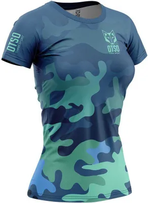 Produktbild von Otso T-shirt Kurzarm-t-shirt Grün,Blau S Frau Grün,Blau S