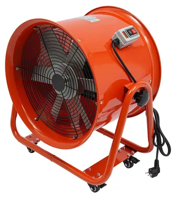 Image de Ventilateur mobile - Ventilateur portable - Ventilateur professionnel - Ventilateur industriel - 15 000 m³/heure