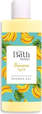 Zdjęcie produktu dla The Bath Factory Banana Split Shower Gel 400 ml  - żel pod prysznic
