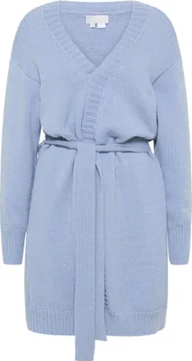 Produktbild von RISA damen langer strickcardigan - blau, XS/S