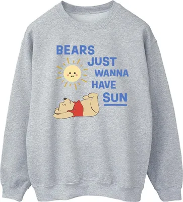 Produktbild von Disney - "Bears Just Wanna Have Sun" Sweatshirt für Herren BI50856 (XXL) (Grau)