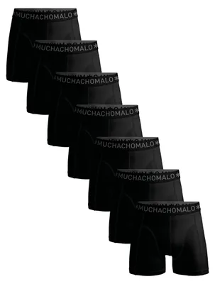 Productafbeelding van Muchachomalo Boxershorts Heren – 7-Pack – Katoen Stretch – Comfortabel Ondergoed – Maat 7XL - U-SOLID1010-1389