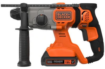 Produktbild von Black & Decker BCD900E2K-QW, Handbohrmaschine, SDS Plus, 2,5 cm, 1880 RPM, 2,5 cm, 1,3 cm