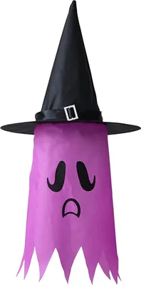 Produktbild von Halloween-Haengeleuchte Geisterfoermige LED-Geisterlampe Batteriebetriebenes buntes Geisterlicht fuer Halloween-Party-Bar-Gartendekoration im Freien
