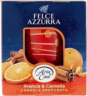 Produktbild von Felce Azzurra Orange & Zimt Duftkerze 120 g