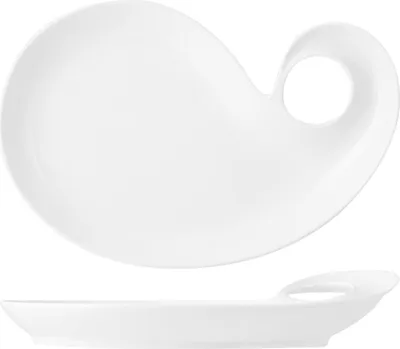 Obrázek produktu pro Bílý porcelánový talíř H&H cm24