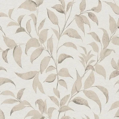 Produktbild von Profhome 389622-GU Landhaus Tapete Floral creme beige-grau seiden-grau 5,33 m2
