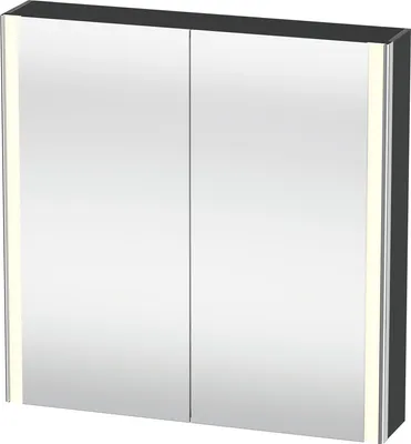Image de Duravit XSquare armoire de toilette avec éclairage LED, 800x800x155mm, XS7112049490000