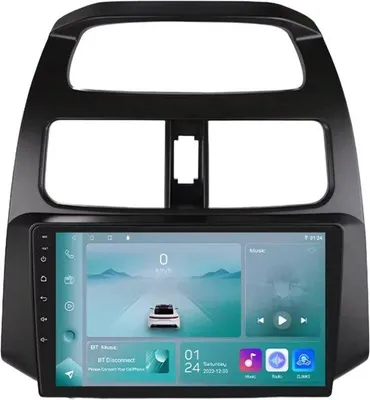 Produktbild von Autoradio mit Bluetooth und CarPlay für Chevrolet Spark/Beat/Matiz (2010–2014) – Kompatibel mit Apple und Android – Stereoanlage – Navigationssystem – 1 GB RAM, 32 GB Speicher