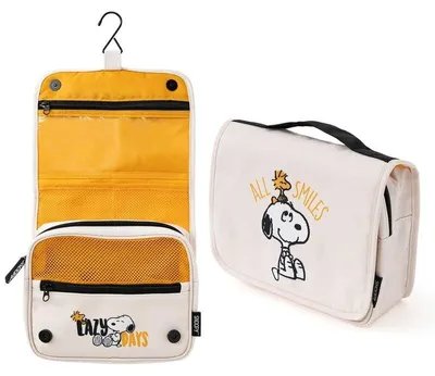 Immagine prodotto di Beauty case Snoopy con specchio e scomparto portaoggetti