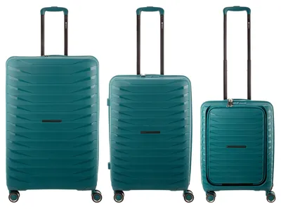 Produktbild von Franky Koffer 3er Set  PP15-55-L/69DF/77DF Spinner Gr. S/M/L teal