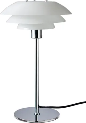 Produktbild von Tischlampe, Tischleuchte, Nachttischlampe, Schreibtischlampe, LED Leselampe, DL31 Opal glas