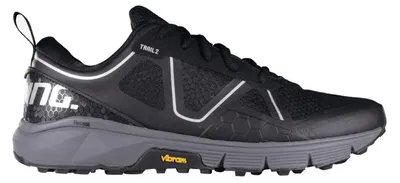 Produktbild von Salming Recoil Trail 2 Outdoor Laufschuhe Sportschuhe schwarz/grau/weiß 1283096-0110, Schuhgröße:44 EU
