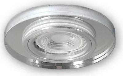 Produktbild von C-Light Flacher 230V LED Glas Spot S1370WH GU10-Modul 4,5W neutralweiss