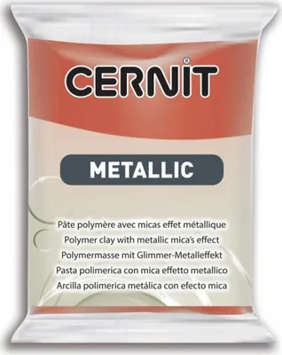 Obrázek produktu pro Cernit Polymer Clay Metallic Polymerová hmota Copper 56 g