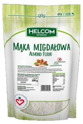 Obrázek produktu pro Mąka migdałowa bezglutenowa 200 g