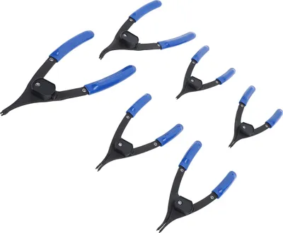 Obrázek produktu pro sada kleští 6PCS Snap Ring Set 6in 8in Kovové nastavitelné vnitřní vnější kleště na pojistné kroužky pro vozidla
