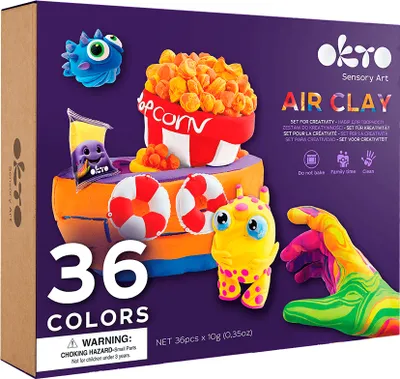 Produktbild von Lehká sada pěnového těsta 36 barev