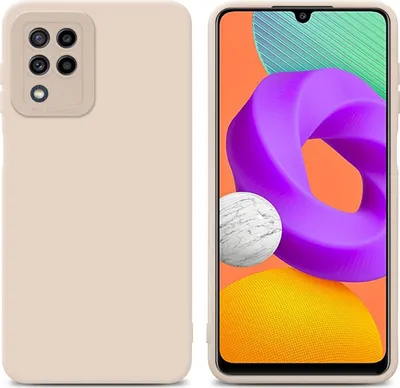 Produktbild von Cadorabo Hülle für Samsung Galaxy M22 / M32 4G Schutz Hülle in Rosa TPU Silikon Etui Case Handyhülle